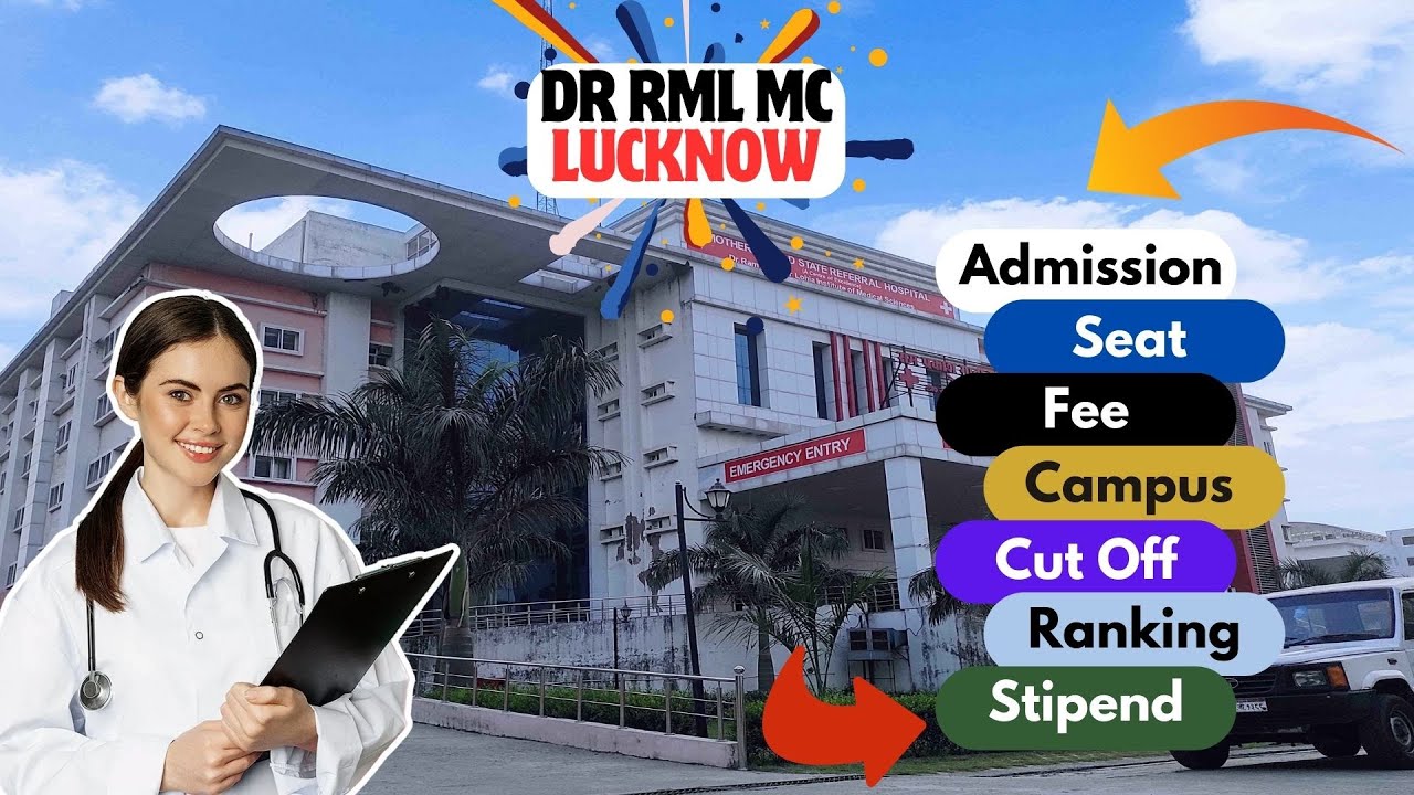 Dr RML Medical College Lucknow Review🔥 | Fee | Cut Off | Seats #mbbs #neet