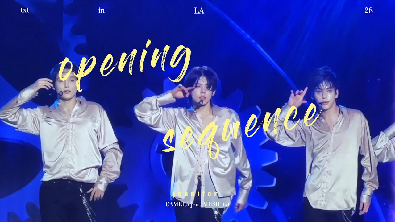 20230528 txt act sweet mirage opening sequence