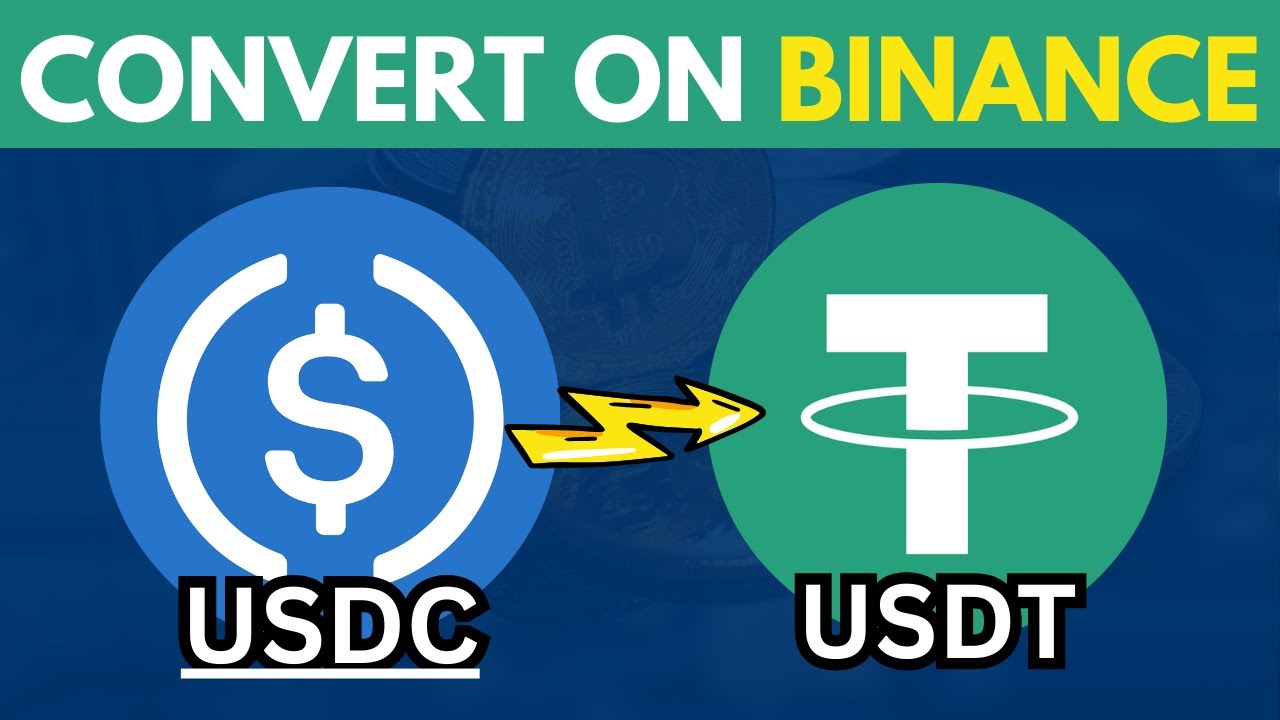 Как конвертировать USDC в USDT на Binance