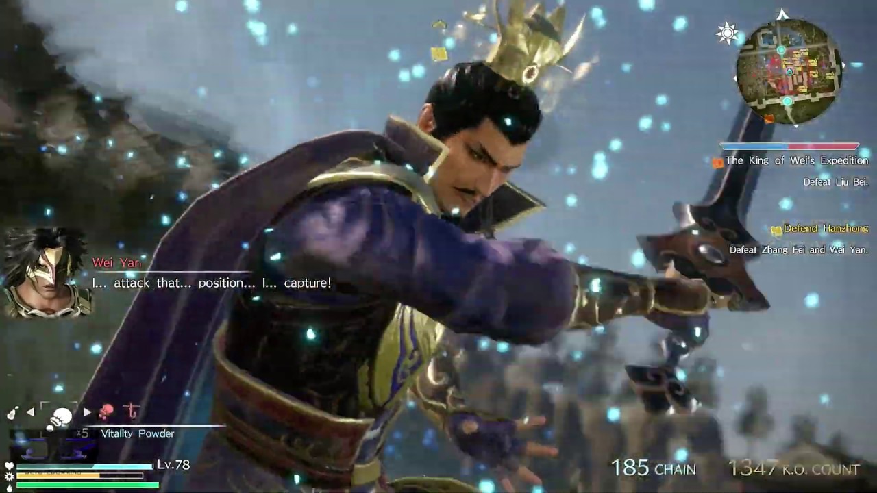 Dynasty Warriors 9 Walkthrough PT. 46 -The King of Wei's Expedition (Cao Cao) (Side-Quests)