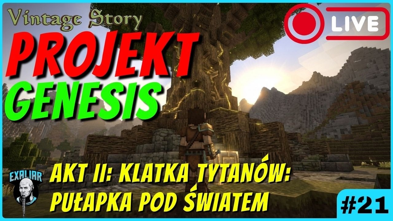 AKT II: Klatka Tytanów: Pułapka pod Światem | Vintage Story - Projekt Genesis | #21 | GAMEPLAY PL