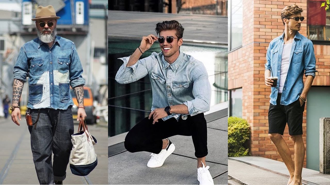 OUTFITS DENIM SHIRTS