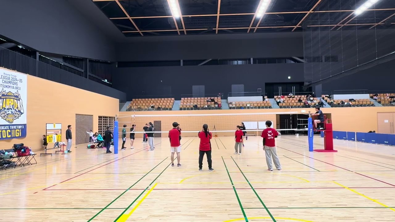 2/21 volleyball4 MIX大会 決勝L vs ちゃんぷる〜ズ