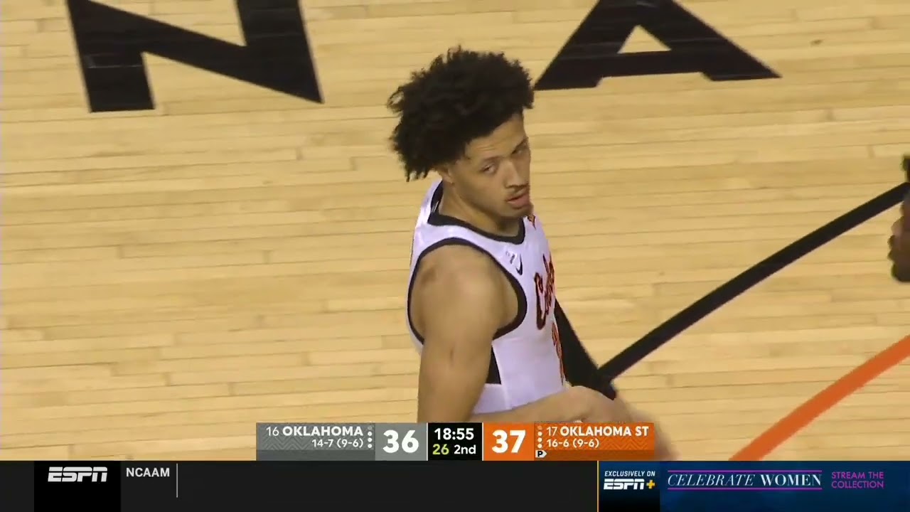 Avery Anderson III 2020-2021 Season Makes - Oklahoma St. - NCAA