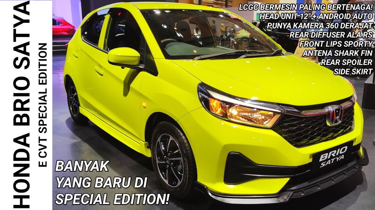 BRIO BARU SPECIAL EDITION DI IIMS 2026!! HONDA BRIO SATYA E CVT SPECIAL EDITION REVIEW | Indonesia
