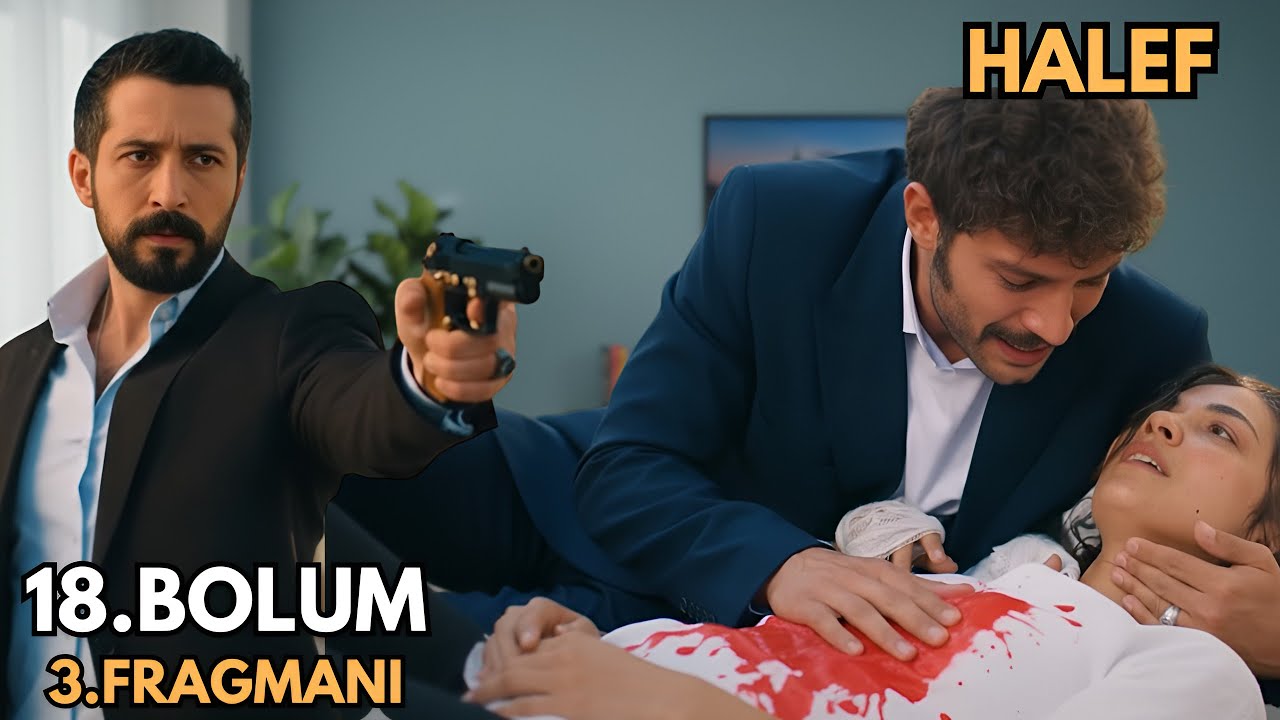 Halef 18. Bölüm 3. Fragmanı |Yıldız Vuruldu! Halef’te Gerilim Zirvede, Yıldırım Kontrolden Çıkıyor