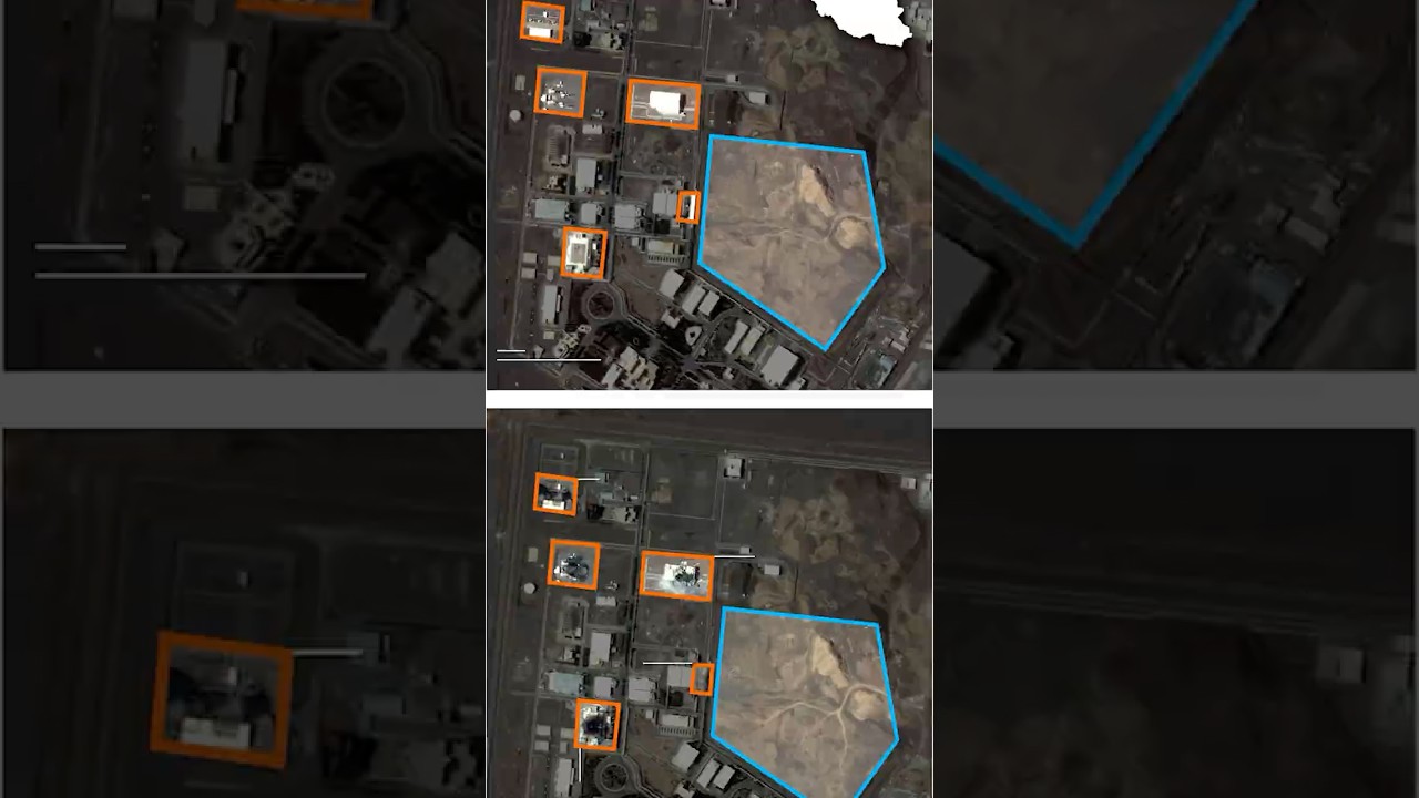 Satellite Images Reveal Trump's Dilemma Over Iran Nuclear Complex