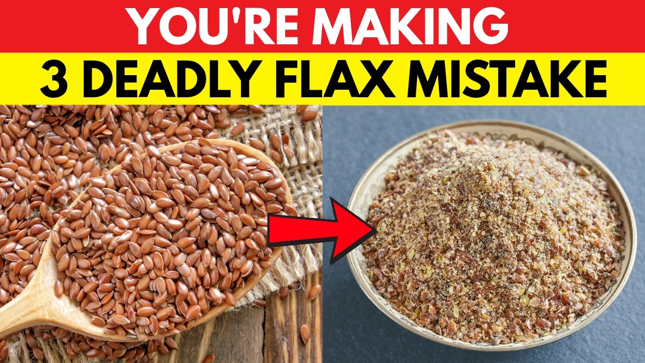Flax Seeds Can Be Dangerous, Don't Make These Mistakes | The Right Way To Use Flax Seeds