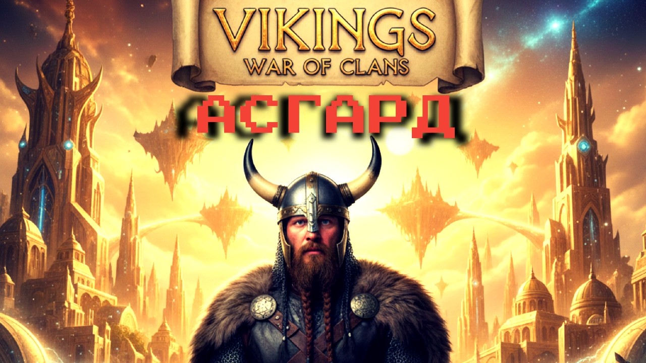 Ярмарка День 6 - Мини Асгард(Fair Day 6 - Mini Asgard)Vikings:War of Clans #vikings #mmorpg