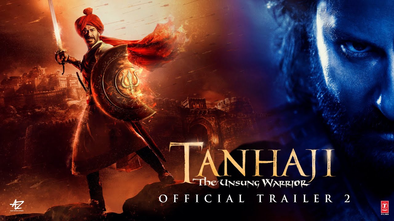 Tanhaji: The Unsung Warrior - Official Trailer 2 | Ajay D, Saif Ali K, Kajol | Om Raut | 10 Jan 2020