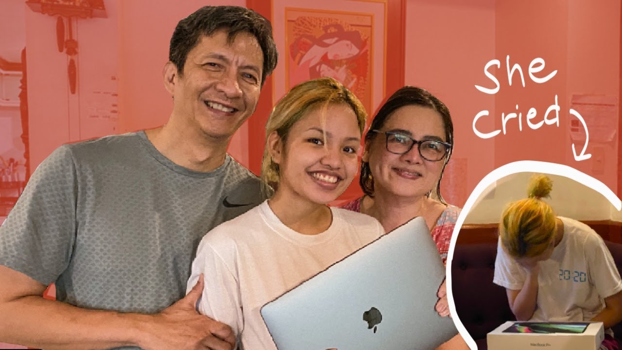 Surprised Nika With The Latest Macbook | Kianna Dy