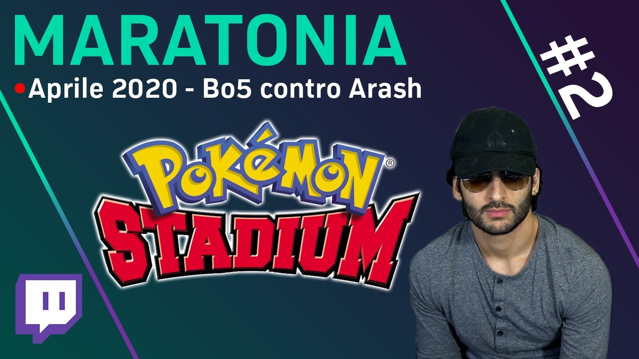 Bo5 su Pokémon Stadium - Maratonia Aprile #2 w/ Arash Ommati