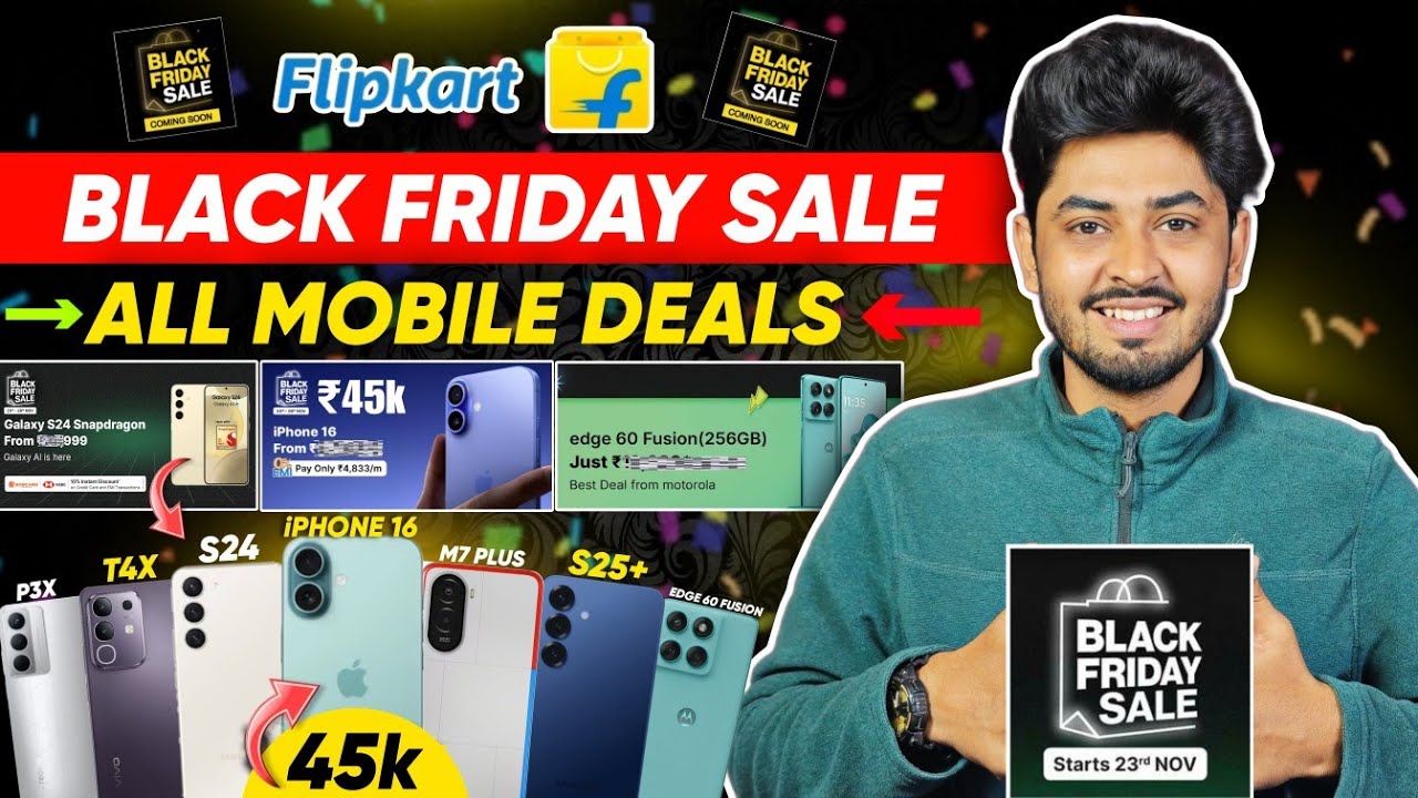 Flipkart Black Friday Sale Mobile Offers iPhone 2025 | Best Mobile Offers Flipkart Black Friday Sale