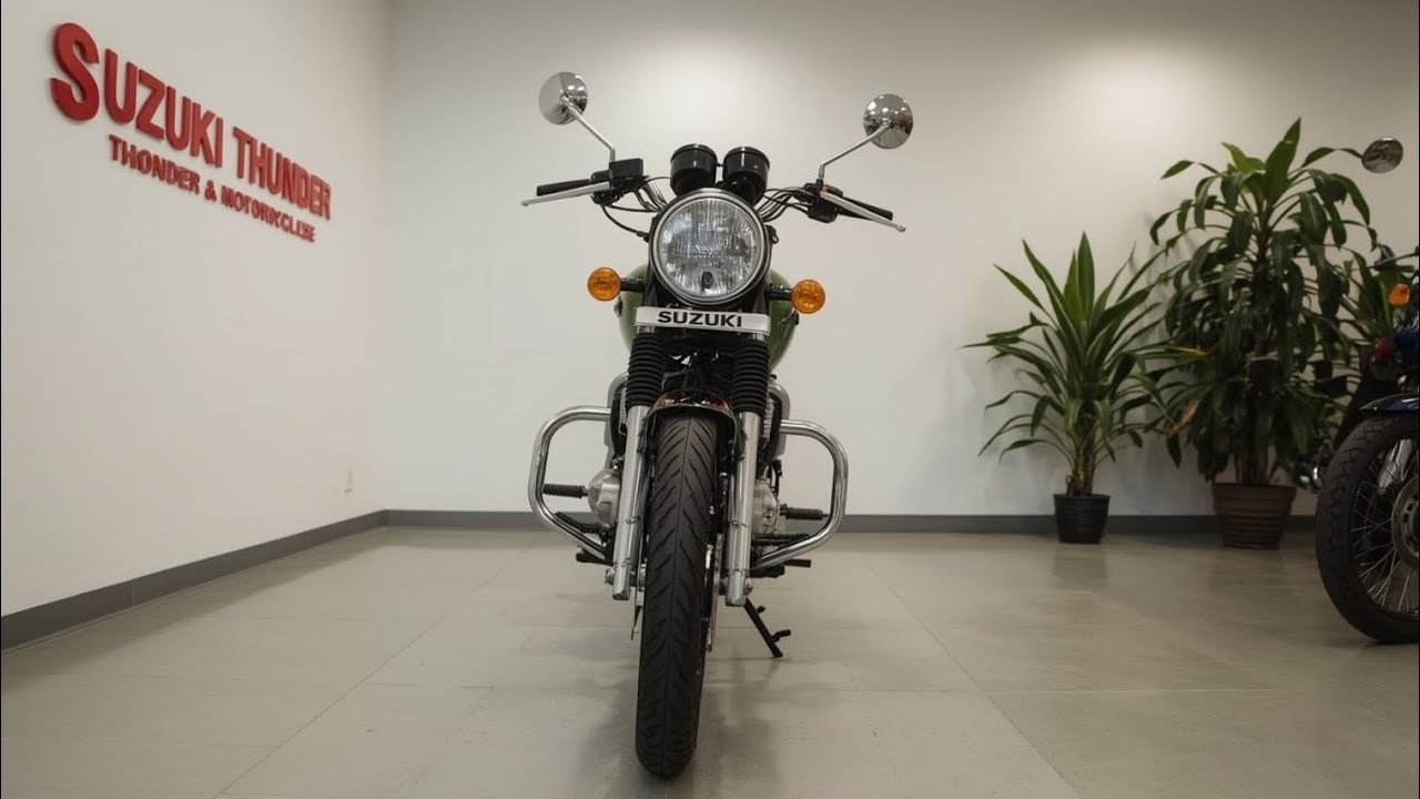 Suzuki Thunder 125 Retro 2025 Resmi Hadir! Motor Legendaris Kembali | Sri Auto Show