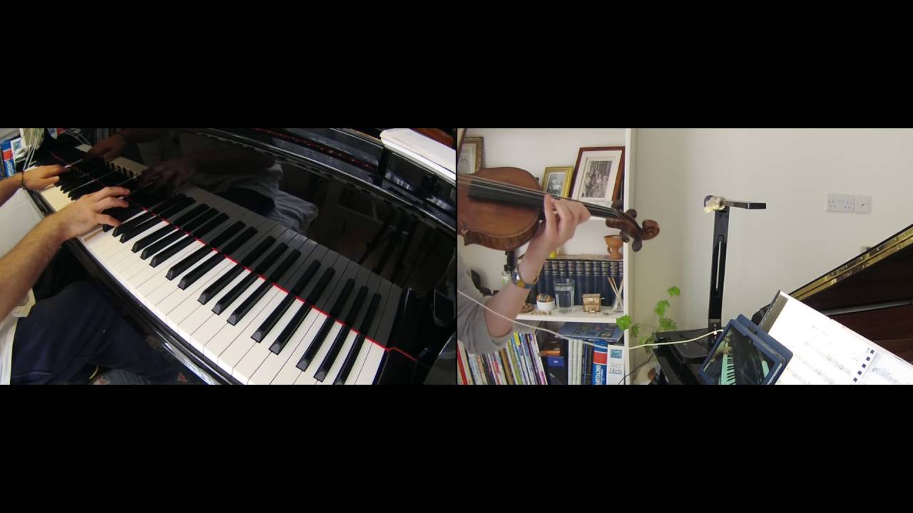 'The Bird Man ~Ending' (Tori no Hito), Nausicaa of the Valley of the Wind, Violin & Piano Duet