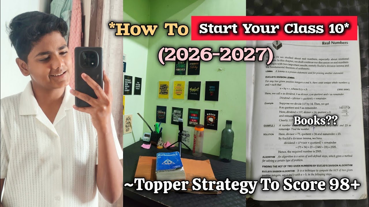 HOW TO START CBSE CLASS 10TH?? ✍️ *ULTIMATE GUIDE TO SCORE 90+😍*