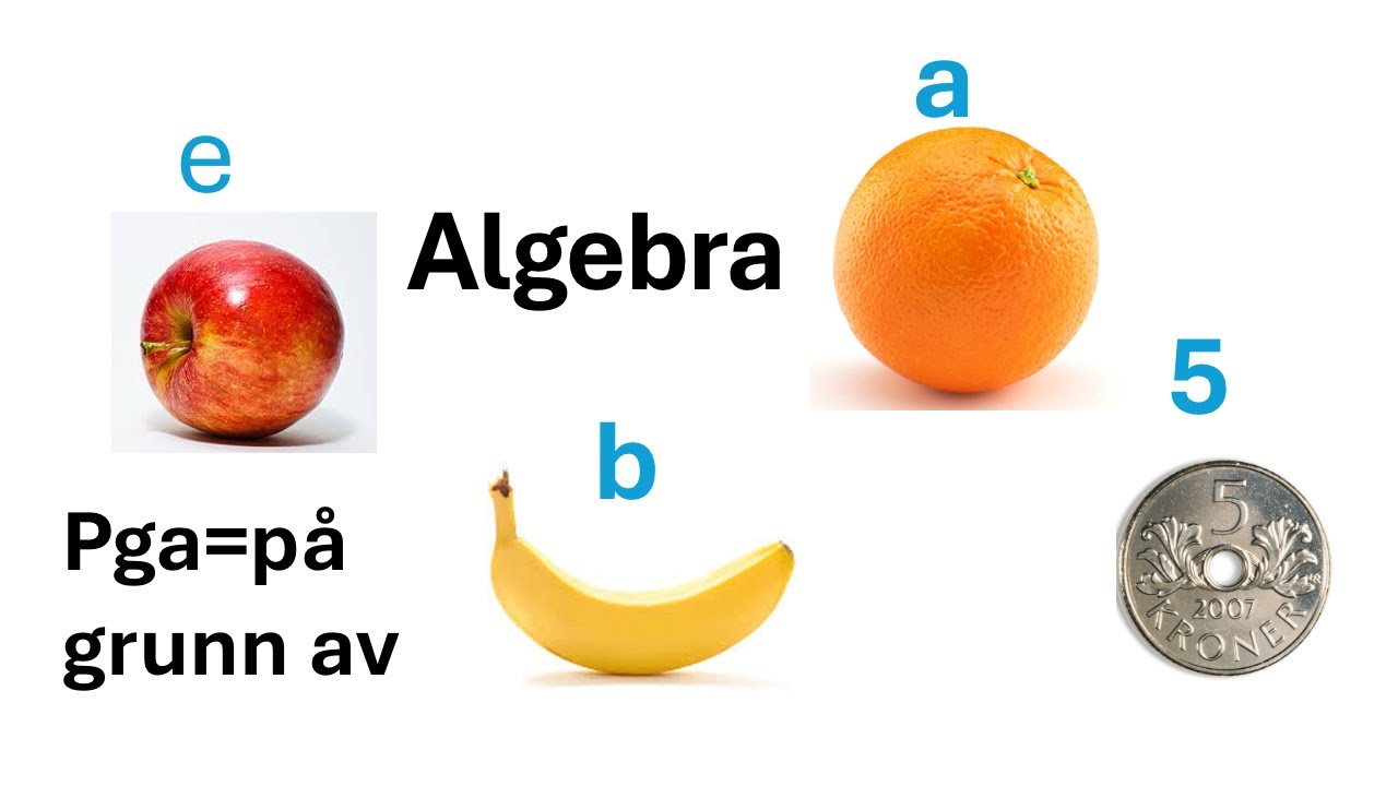 Algebra -Bokstavregning