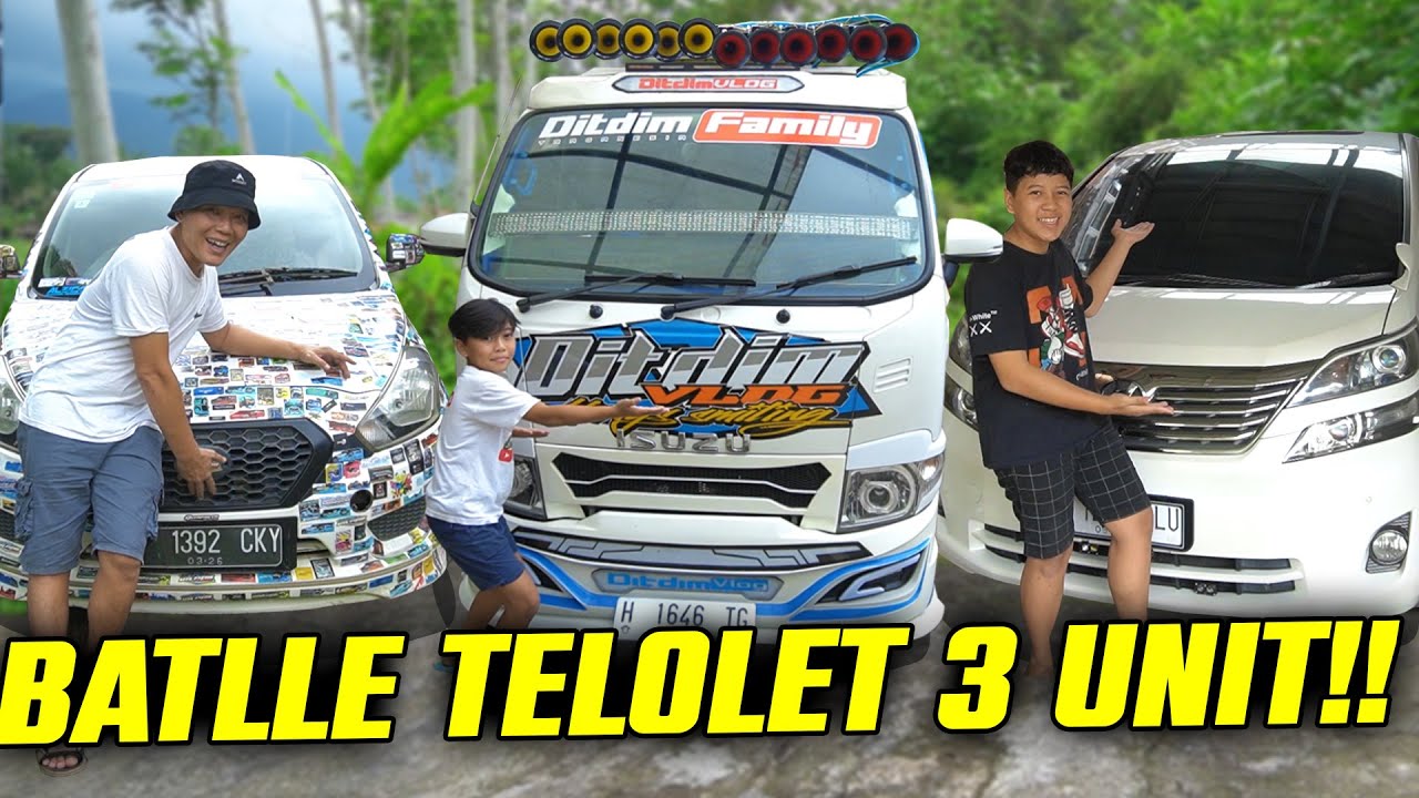 BATLE BASURI!! PERANG BASURI 3 ARMADA DITDIM, SEPERTI SUASANA TRIP BUS MANIA..