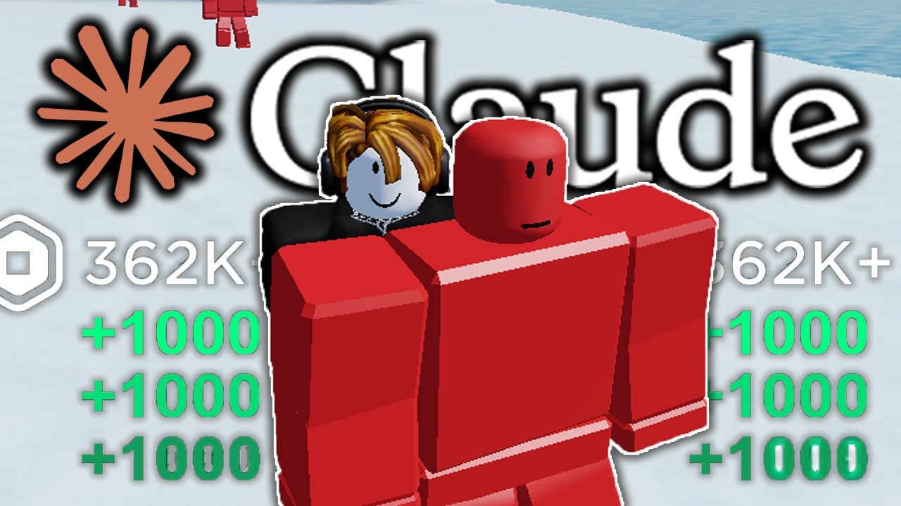 Building a Viral Roblox Game w/ ONLY AI