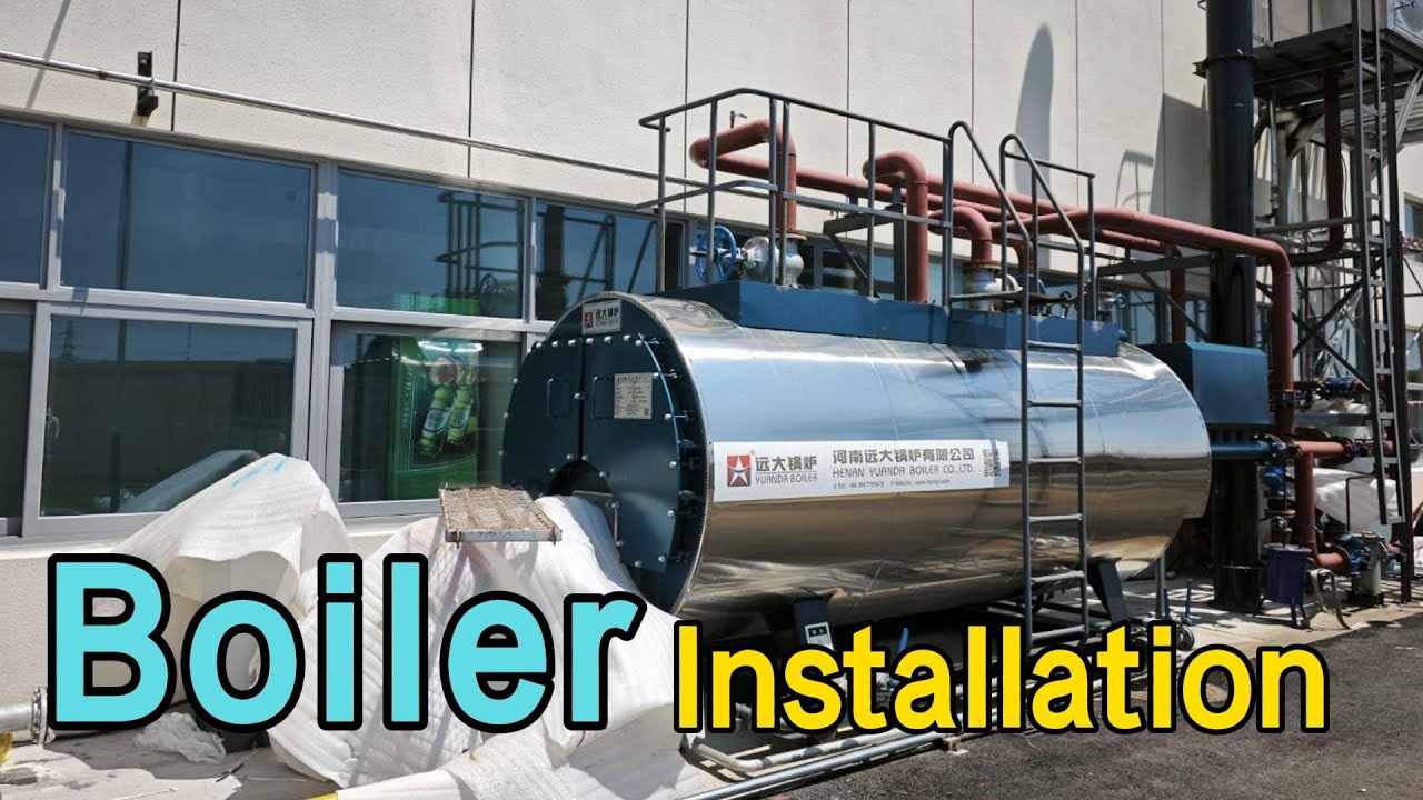Gas Steam Generator and Hot Water Generator Boiler For Food Factory