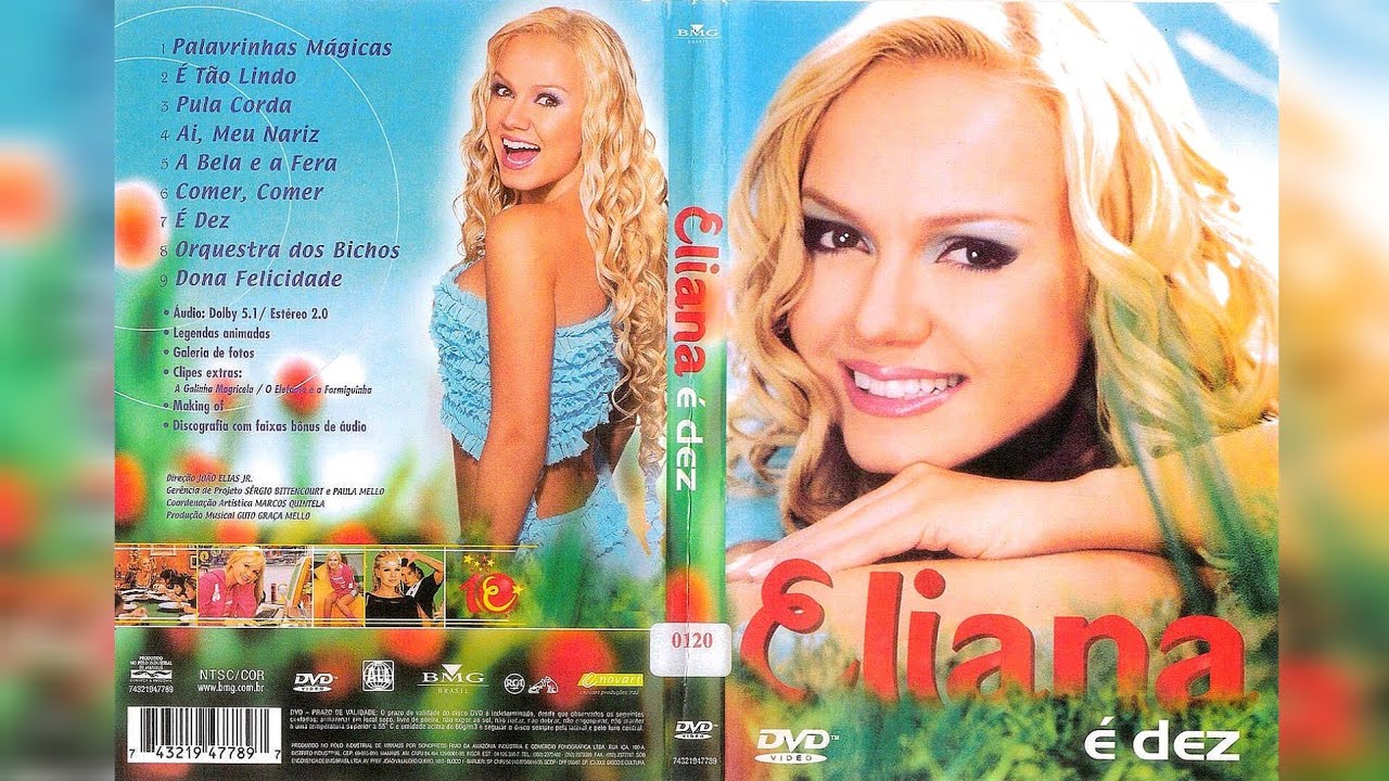 Eliana É Dez (2002) - DVD Completo + Extras