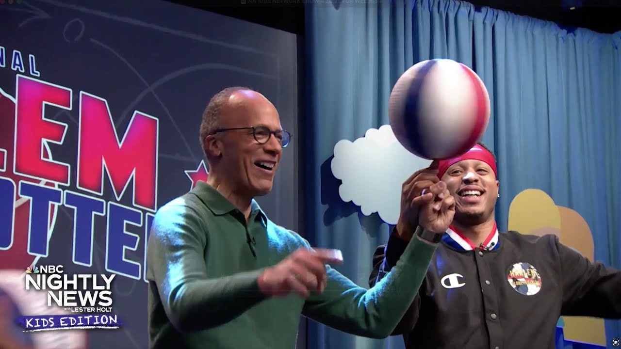 Meet the Harlem Globetrotters | Nightly News: Kids Edition - April 26