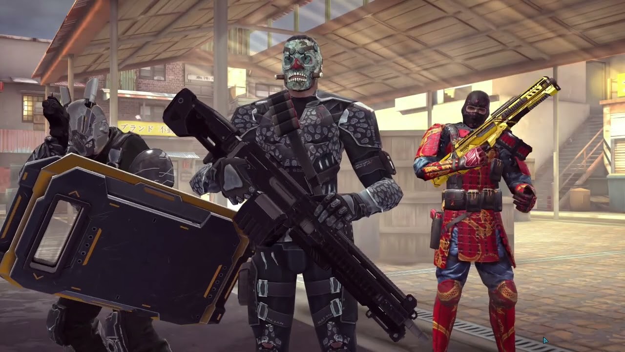 All Prestige weapons in every class - Modern Combat 5 (part 1)