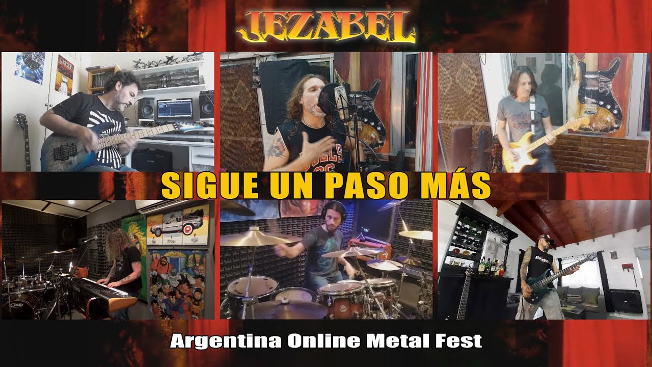 JEZABEL - Sigue un paso más -  Argentina Online Metal Fest