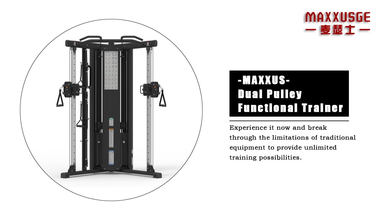 A trustworthy training partner&mdash;&mdash;Dual Pulley Functional Trainer #pulley  #gymequipment #freetraining