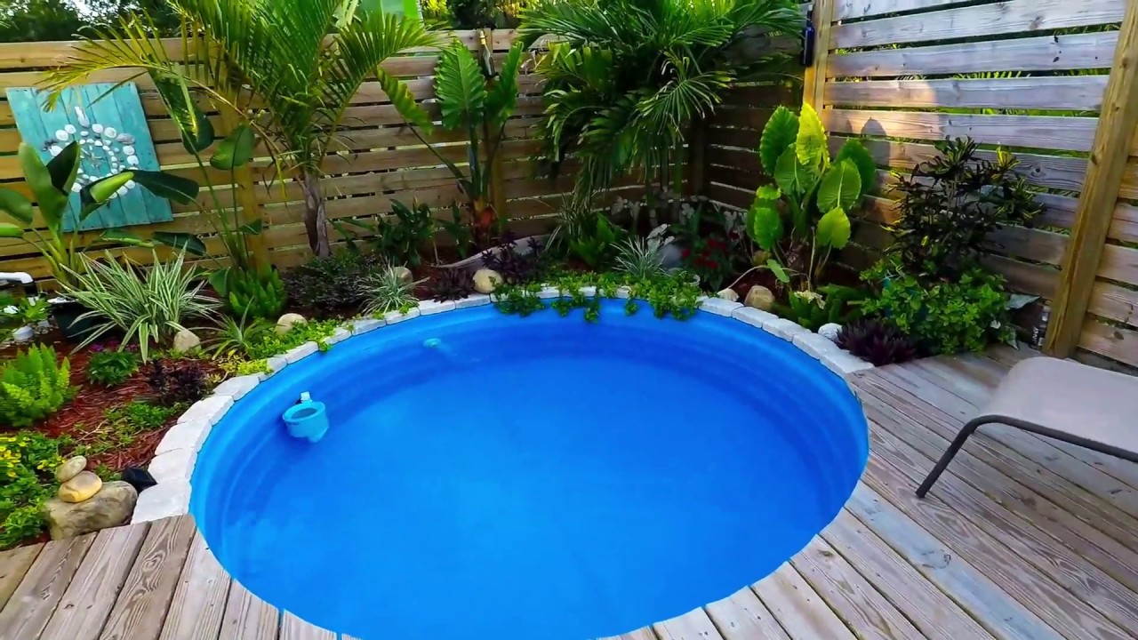 DIY Best Stock Tank Pool w/ Intex pump update