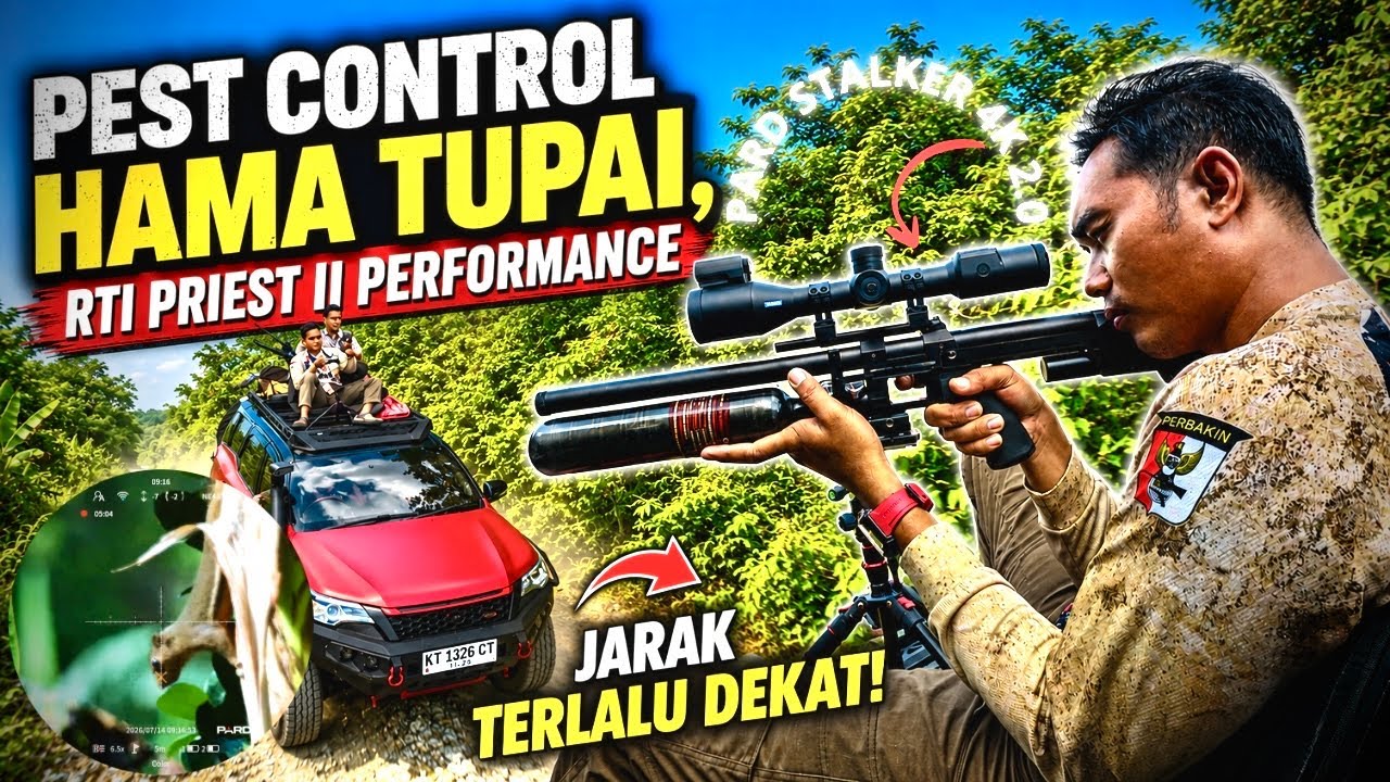 HUNTING SANTAI PAKAI RTI PRIEST 2 PEFORMANCE // PARD STALKER 2.0 JERNIH // LANGSUNG MASAK 🔥🔥🔥