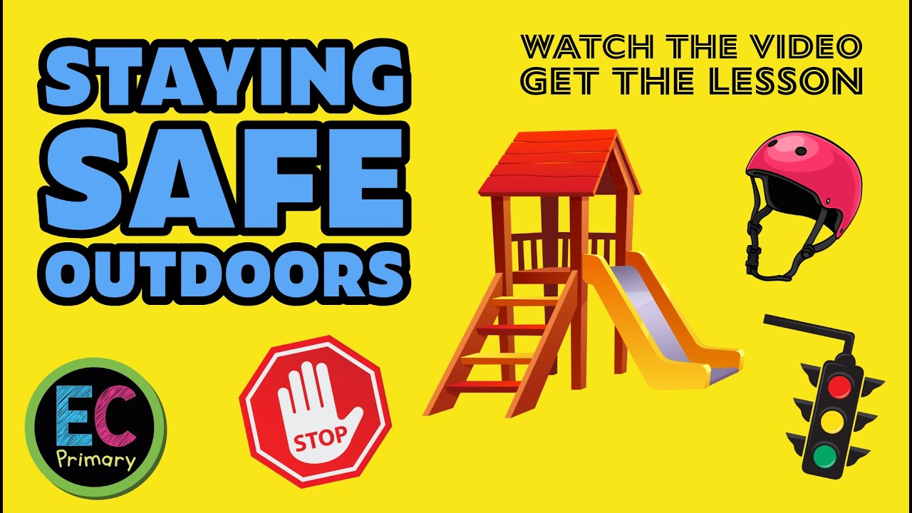 STAYING SAFE OUTDOORS | Risks and safety rules for kids | EC PSHE