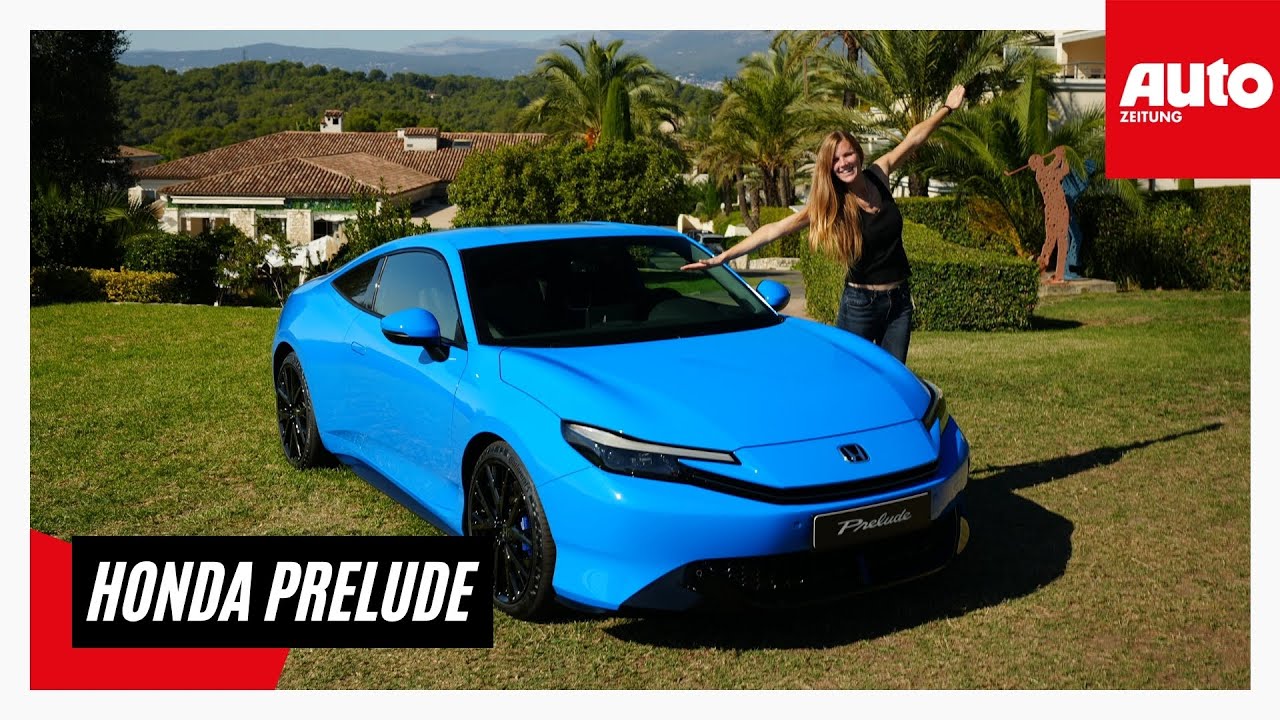 Vollhybrid mit Herz & Charakter: So spaßig fährt der Honda Prelude (2025) | AUTO ZEITUNG
