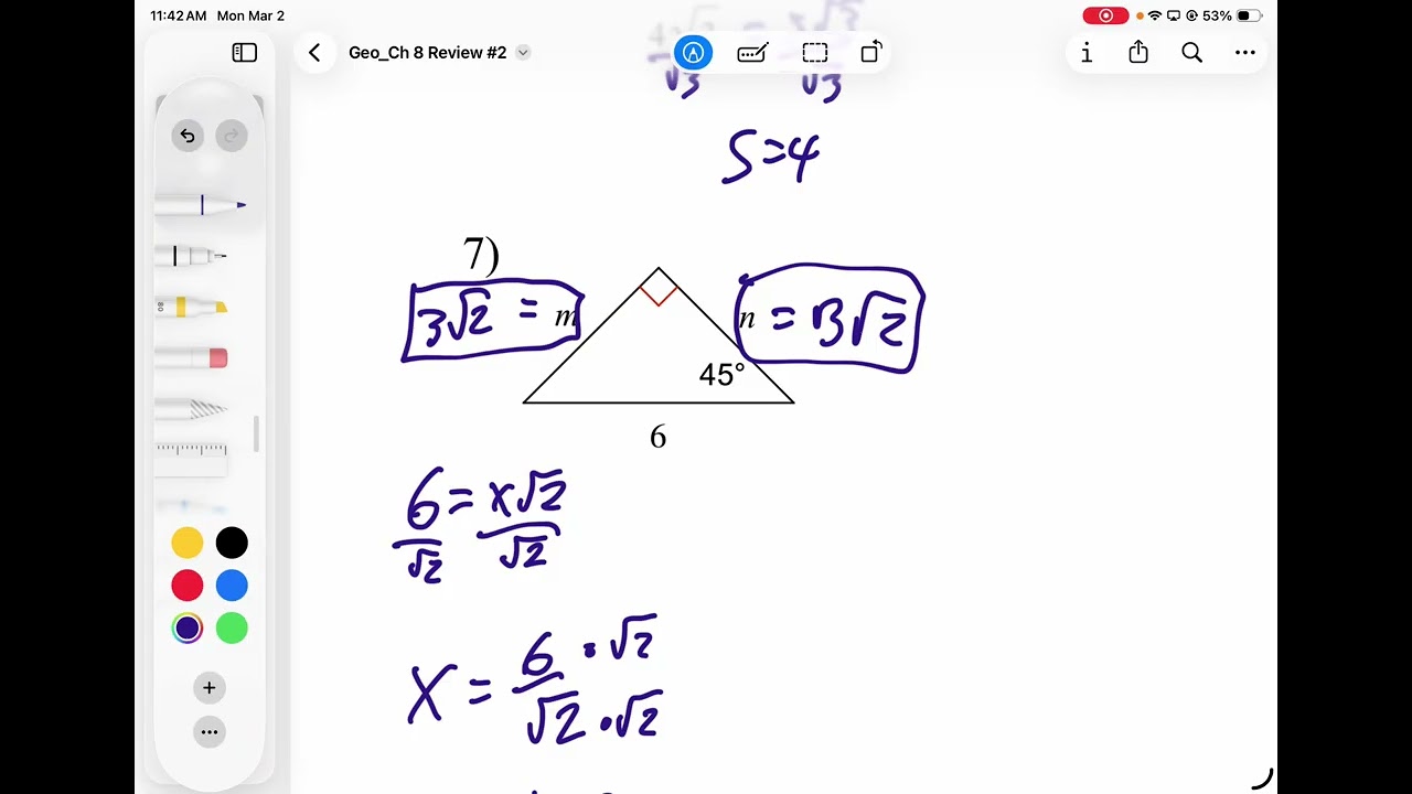 Chapter 8 Review - 3/2/26