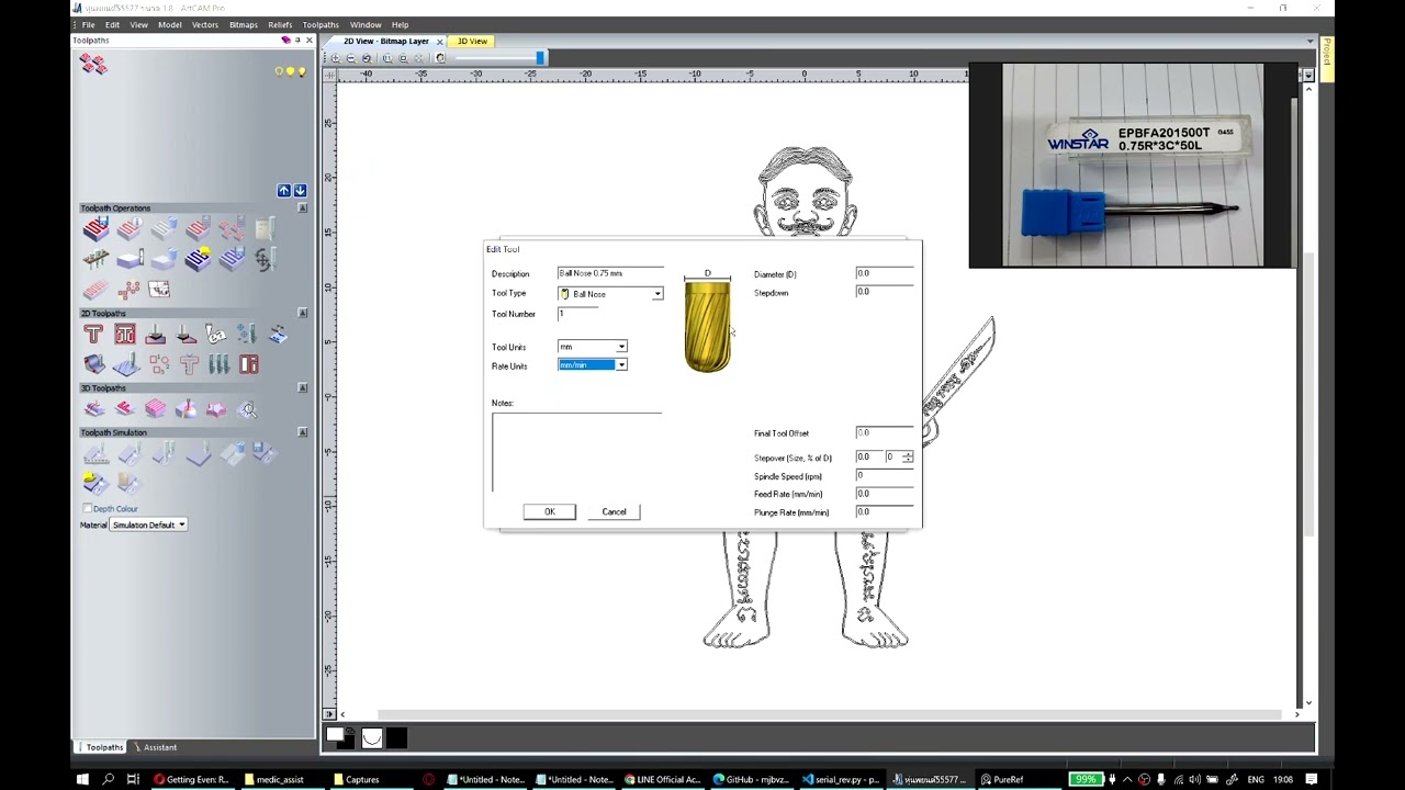 การทำ Tool ใน ArtCAM2011