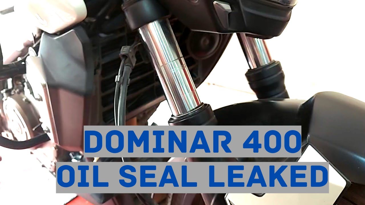 DOMINAR 400 FORK OIL SEAL LEAKED | FORK GAITERS