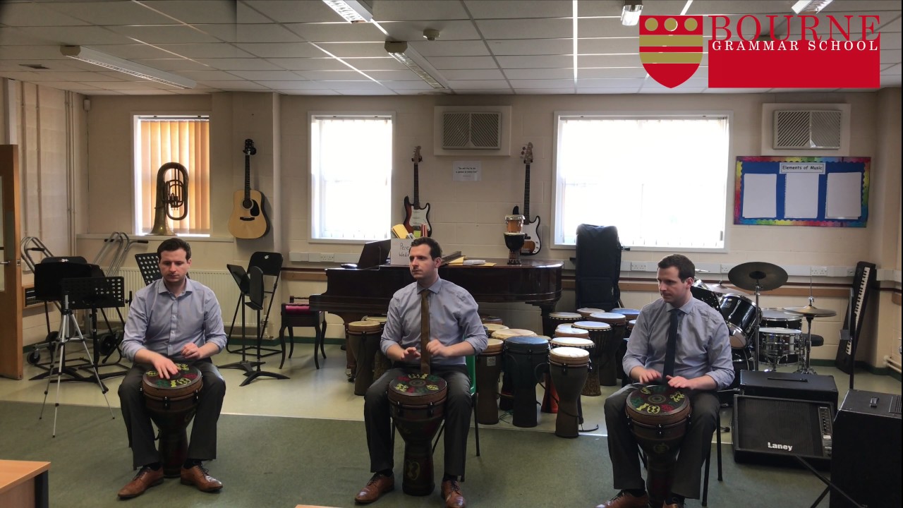 Djembe Polyrhythm Example