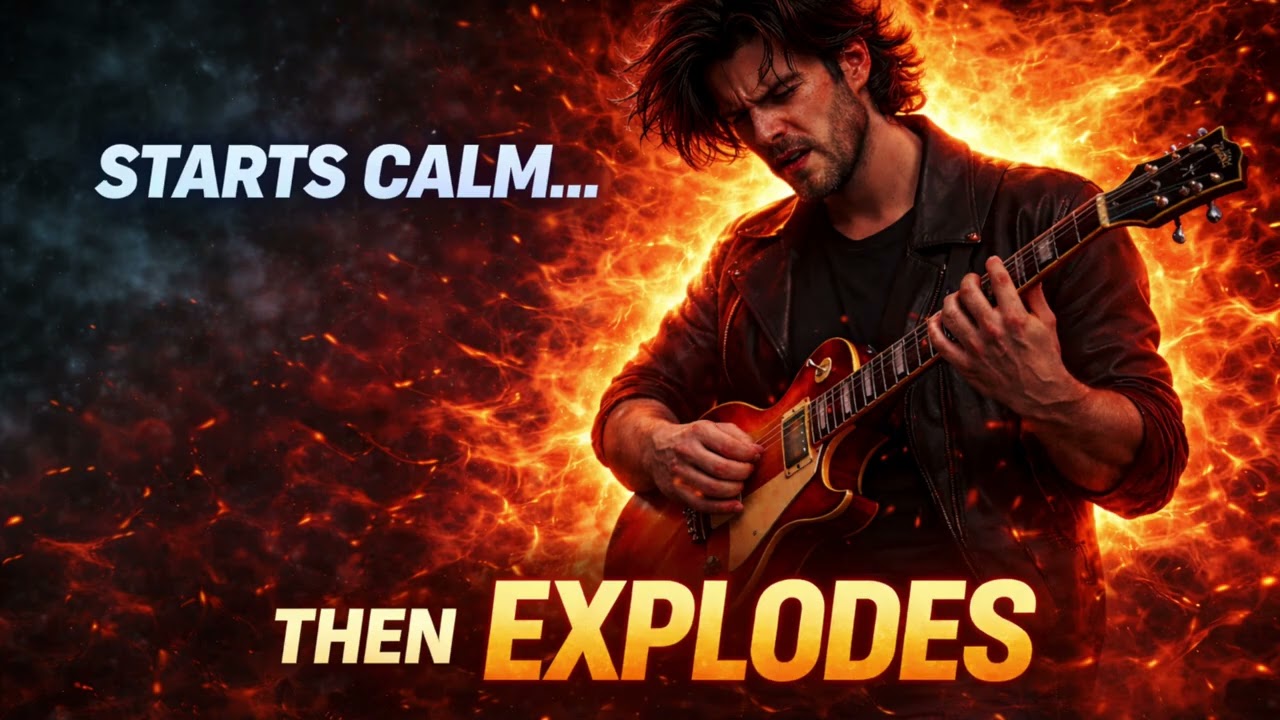 This Solo Starts Calm… Then Explodes 🔥🎸