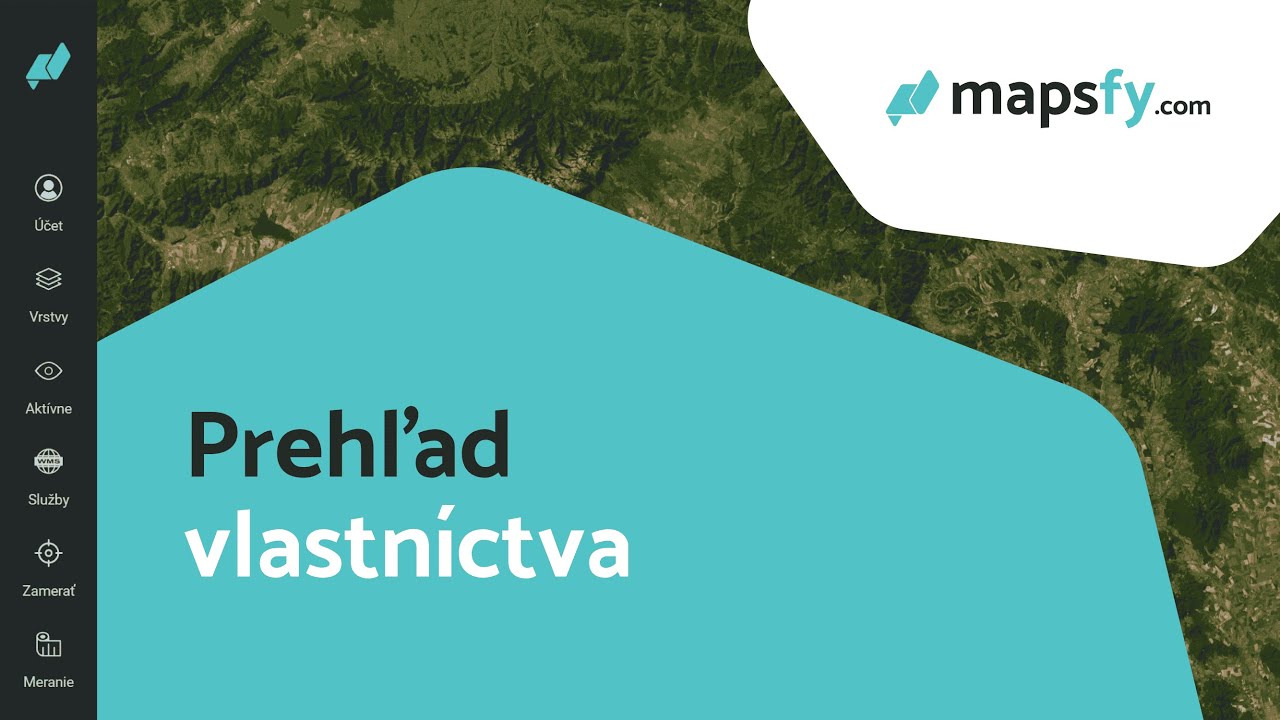Prehľad vlastníctva v mapsfy.com