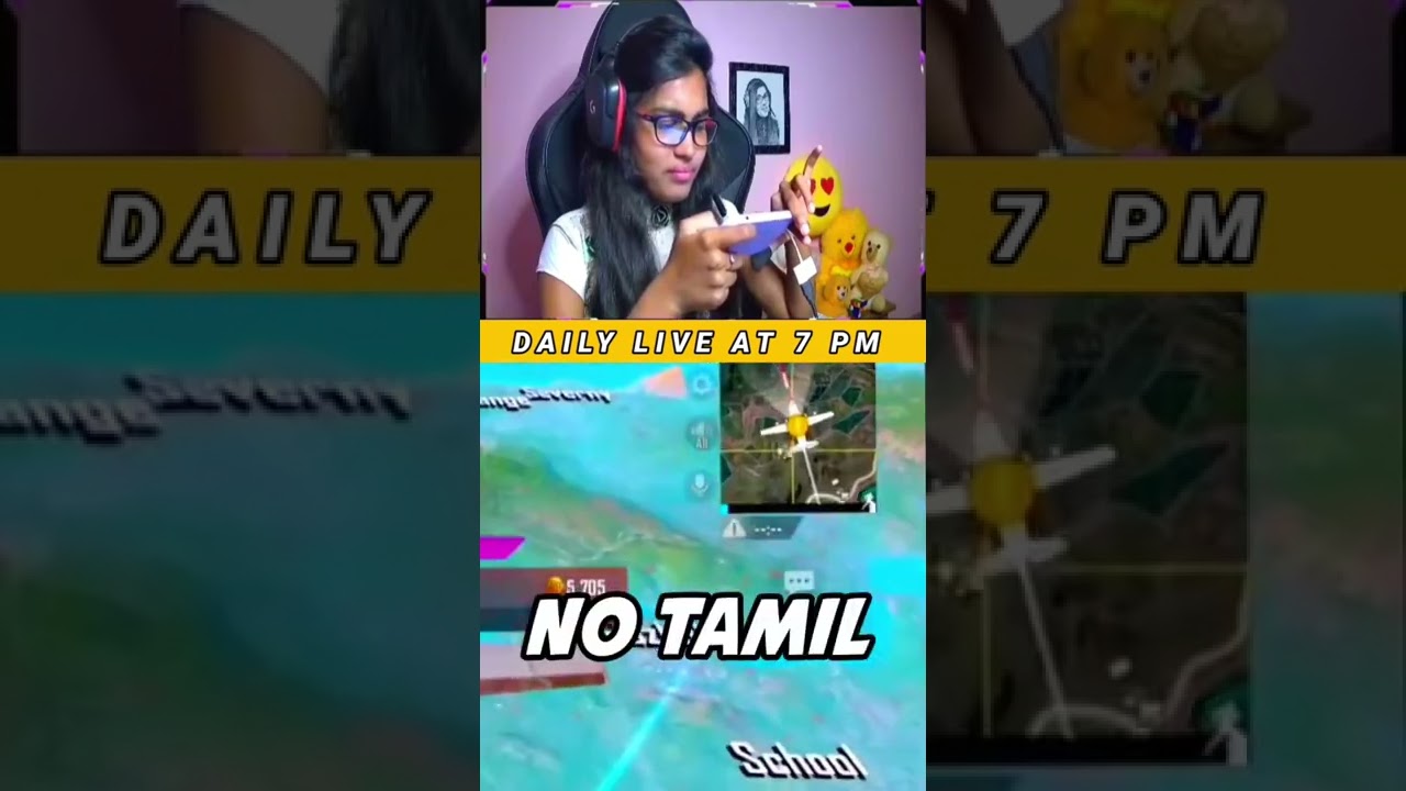 When Girl talks￼￼ in All Mic in bgmi | pubg mobile | Annora Gaming #shorts #tamil #girlgamer #viral