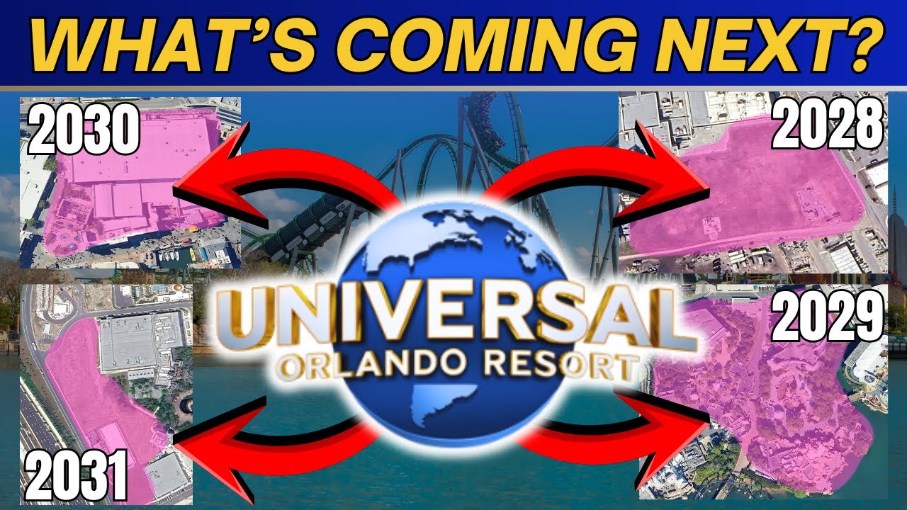 Universal Orlando Resort 2026&ndash;2031: мой грандиозный 5-летний план развития и расширения!