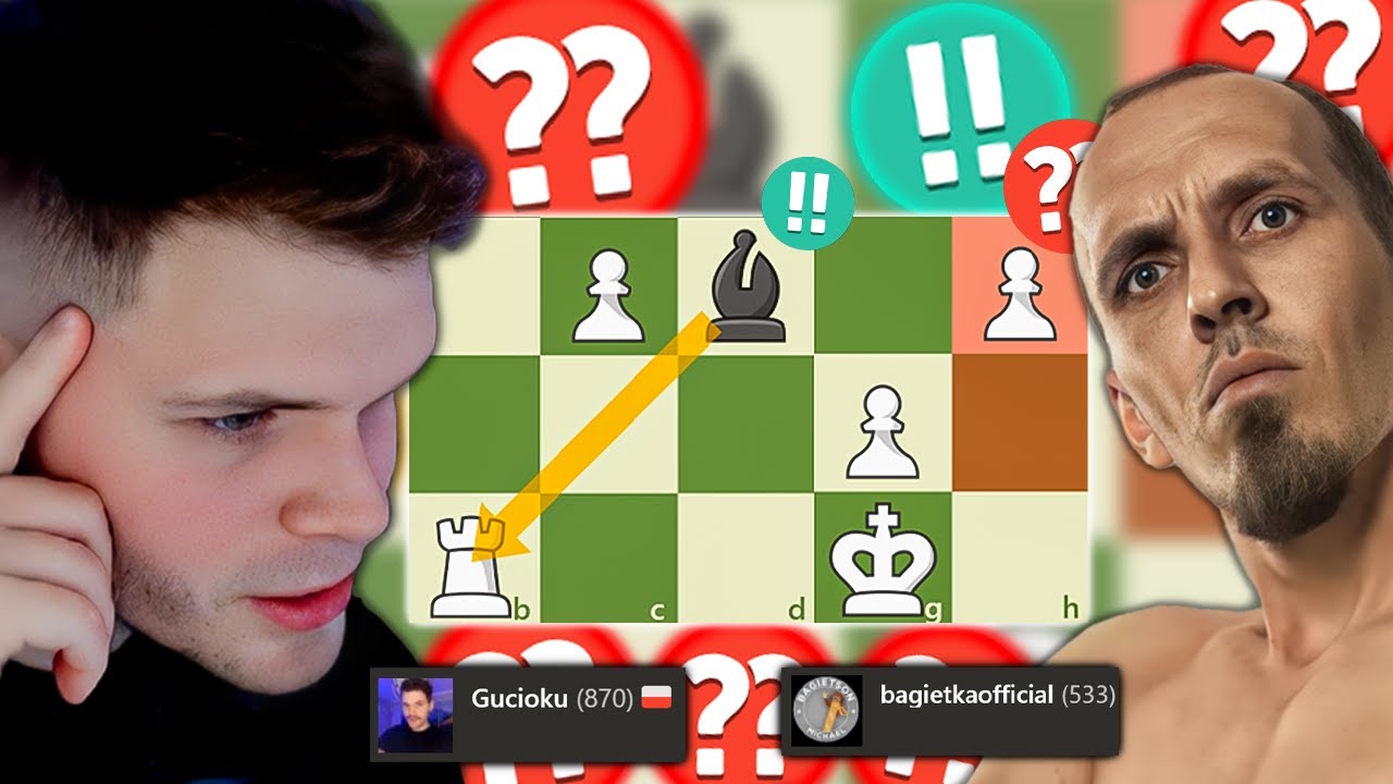 SZACHOWE STARCIE | GUCIO vs BAGIETSON