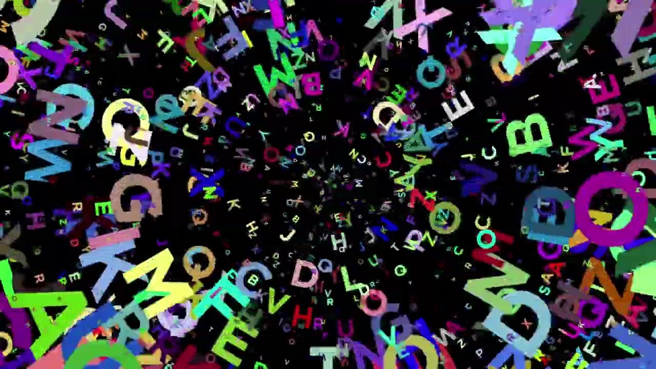 Relativity Poem (dark mix v1.0) - Generative Text in Black Space