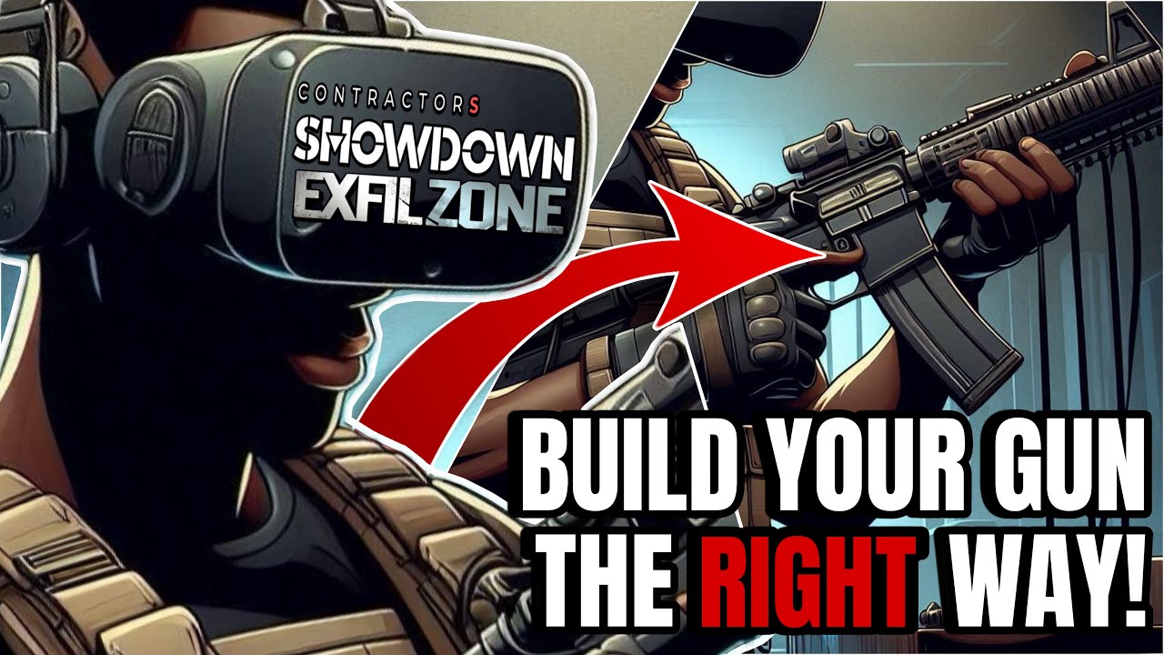 ЛУЧШИЕ насадки на оружие! Эргономика за 5 минут! — Contractors Showdown Exfil Zone