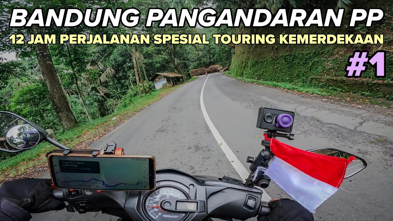 Bandung Pangandaran PP! - 12 Jam Perjalanan Tanpa Menginap | Touring Kemerdekaan Eps 1 | MSRB 2025