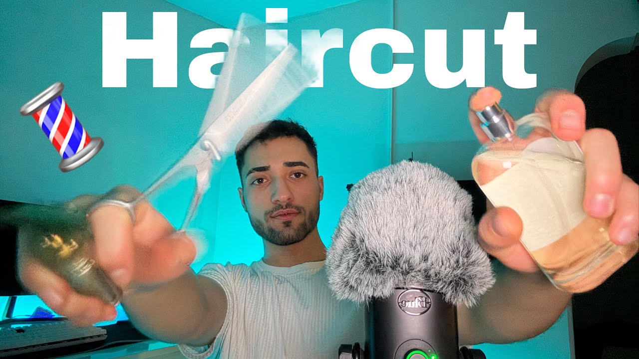 ASMR Relaxing Haircut for Sleep ✂️ Tingles (Scissors & Brushing Sounds)