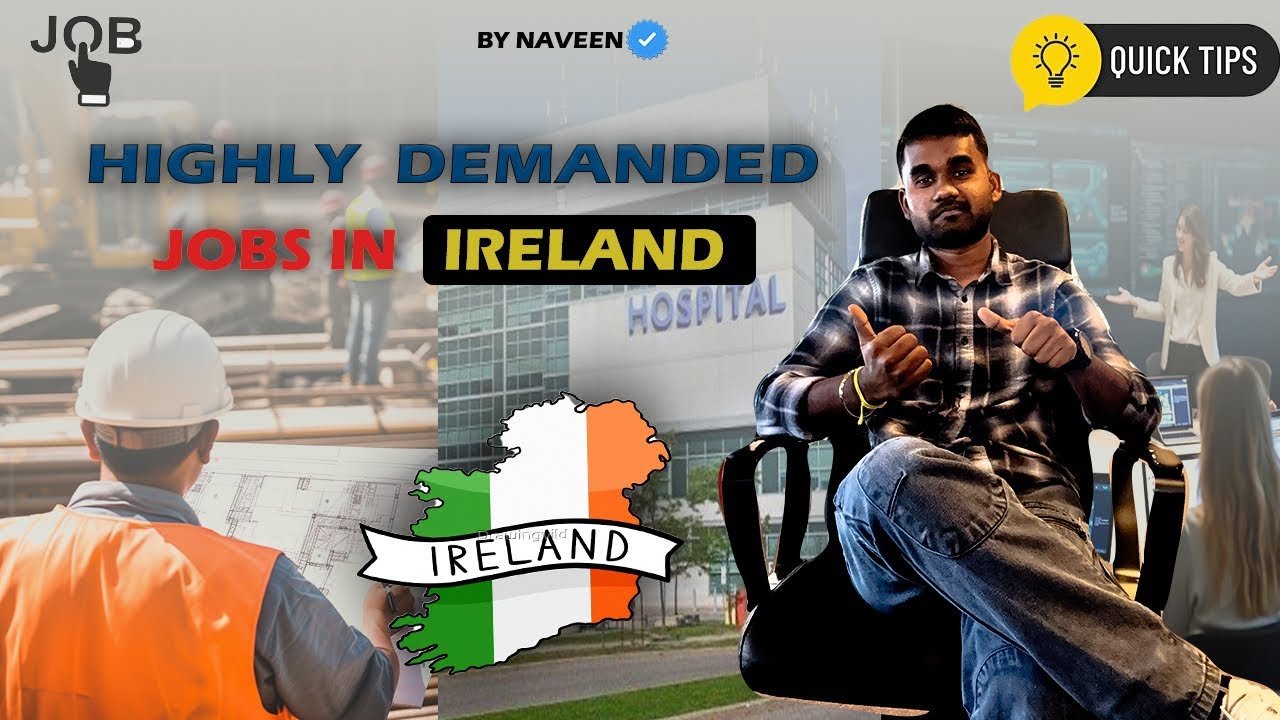 Most Highly Demanded Jobs in Ireland 🇮🇪| Master's Students in Ireland | Jobs in Ireland | #youtube 