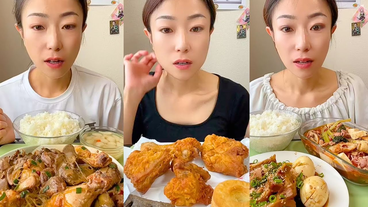 Chinese Home-Cooked Food Mukbang | Realistic Eating Sounds No Talking #409