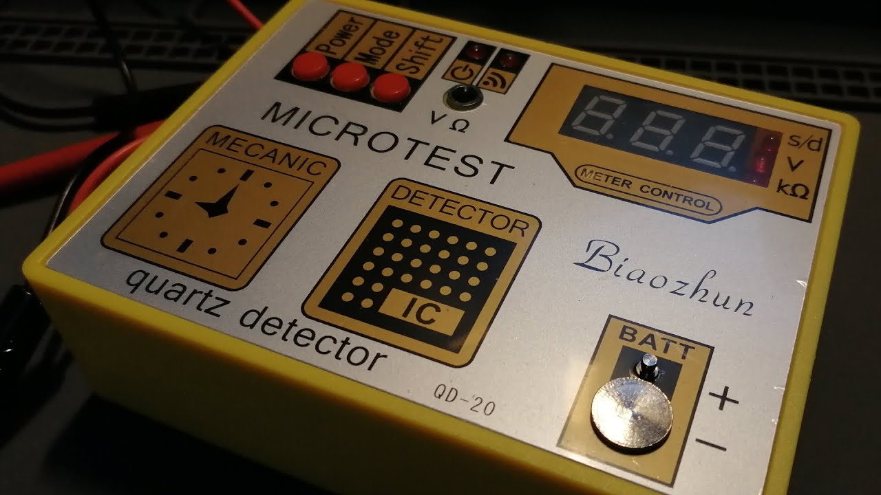 🧭激安クオーツテスター（Quartz Tester  QD-20／Biaozhun）中国製