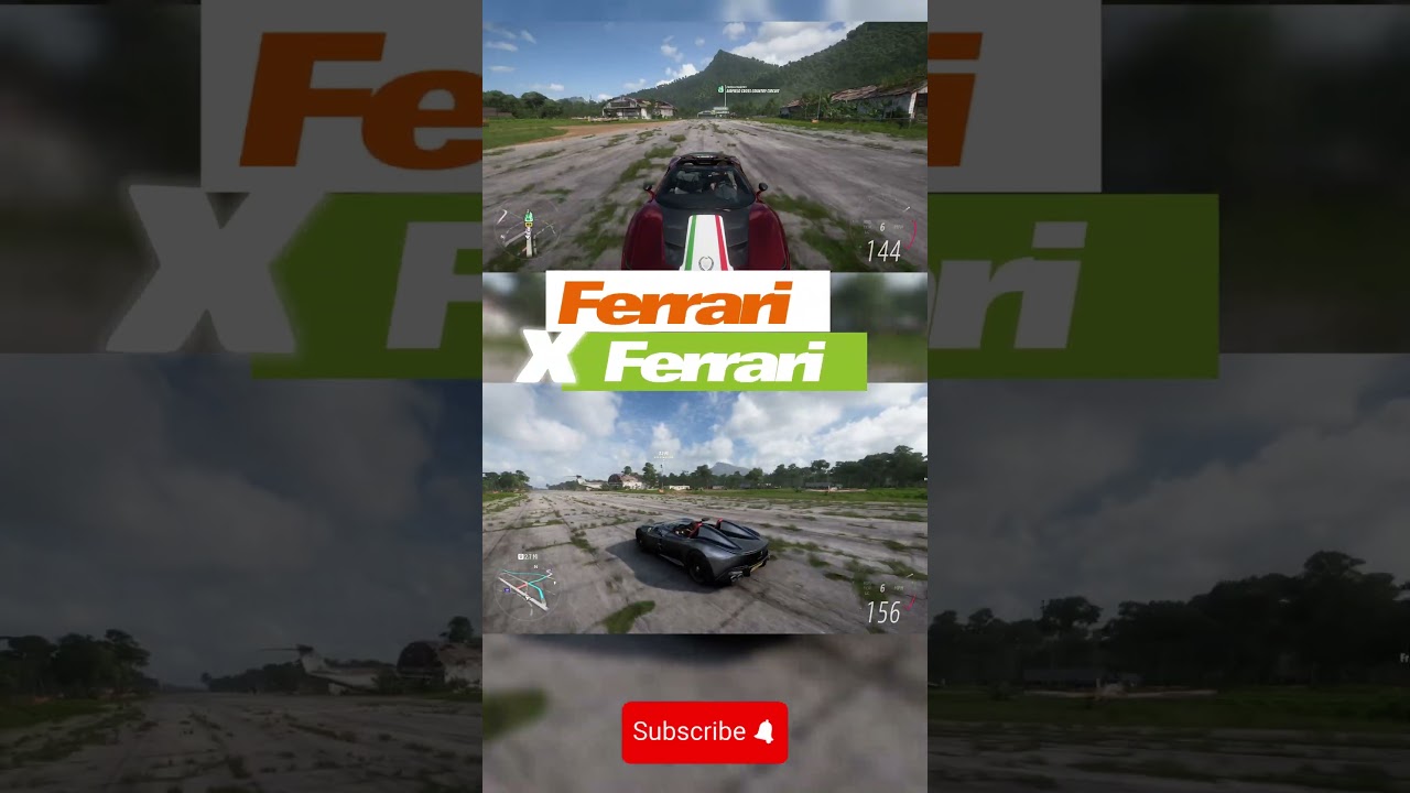 Ferrari X Ferrari #forzagameplay #forzahorizon5 #sportscar #supercar #fh5 #forzahorizongame